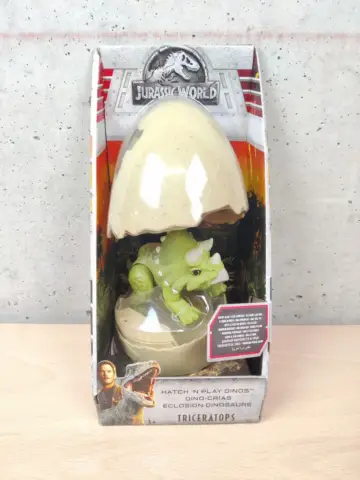 Reperto originale Triceratops - Jurassic World Uova di Dinosauro Mattel Nuovo *Raro* - Condizioni NUOVO / SIGILLATO CIB