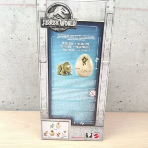 Miniatura 2 per Triceratops - Jurassic World Uova di Dinosauro Mattel Nuovo *Raro*