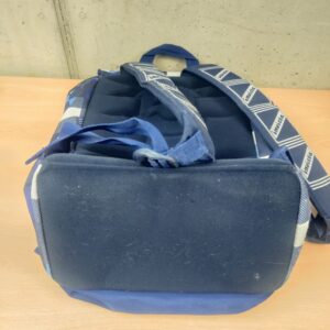 Miniatura 3 per Zaino Invicta Trama Quadri Azzurri - Folk Backpack Bag