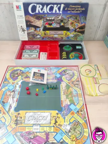 Reperto originale Crack - MB Giochi - Gioco di Società Vintage - Completo Usato - Condizioni USATO CIB