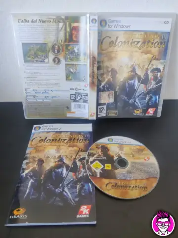 Reperto originale Civilization IV Colonization - PC Computer - Italiano Completo - Condizioni USATO CIB