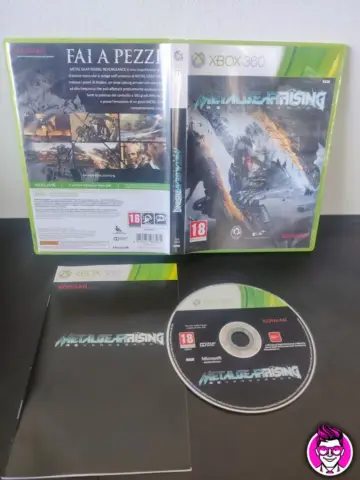 Reperto originale Metalgearrising Revengeance - Xbox 360 - PAL ITA Completo - Condizioni USATO TESTATO 100% CIB