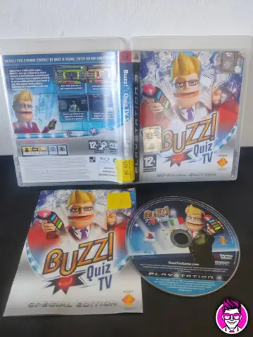 Reperto originale Buzz!: Quiz TV Special Edition - PlayStation 3 PS3 - PAL ITA Completo - Condizioni USATO TESTATO 100% CIB