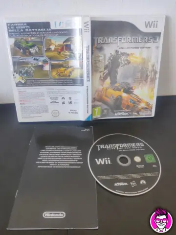 Reperto originale Transformers 3 Stealth Forge Edition - Nintendo Wii - Italiano Completo - Condizioni USATO TESTATO 100% CIB