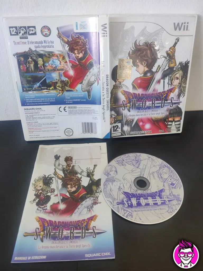 Dragon Quest Swords: La Regina Mascherata e la Torre degli Specchi - Nintendo Wii - Italiano Completo - Vista 1