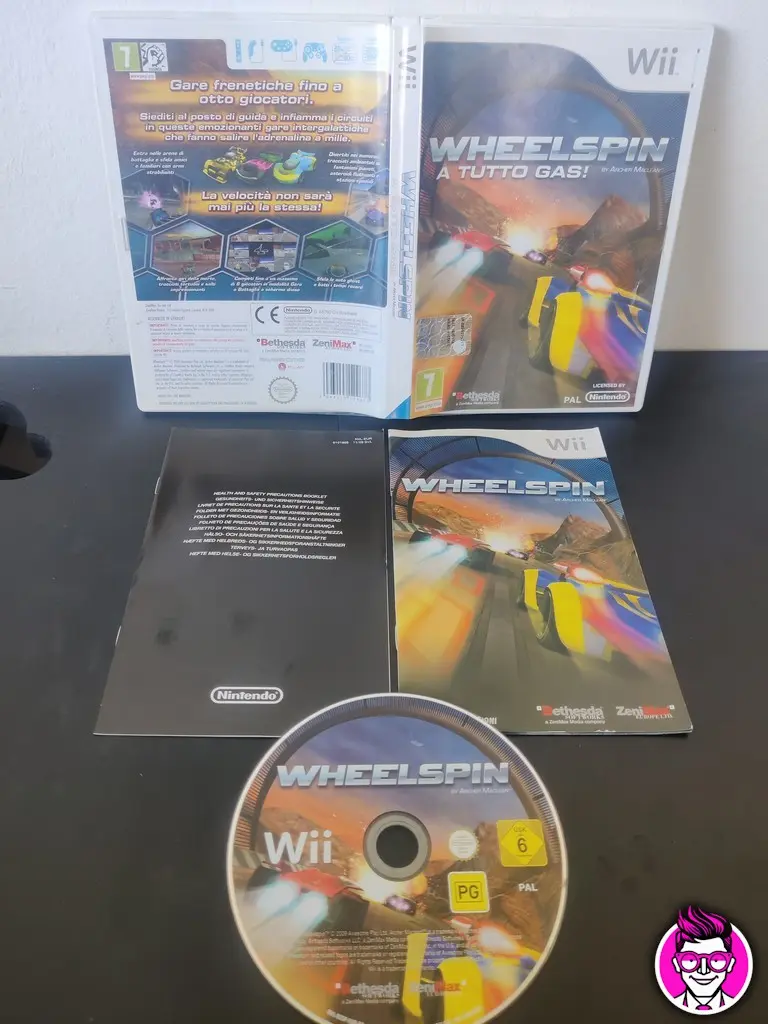 Wheelspin a Tutto Gas! - Nintendo Wii - Italiano Completo - Vista 1