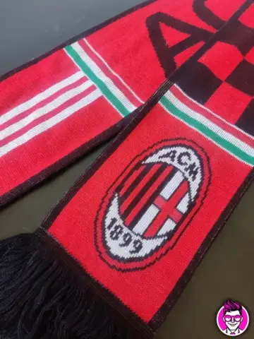 Reperto originale Sciarpa Ufficiale Milan - Adidas #02 - Condizioni USATO CIB
