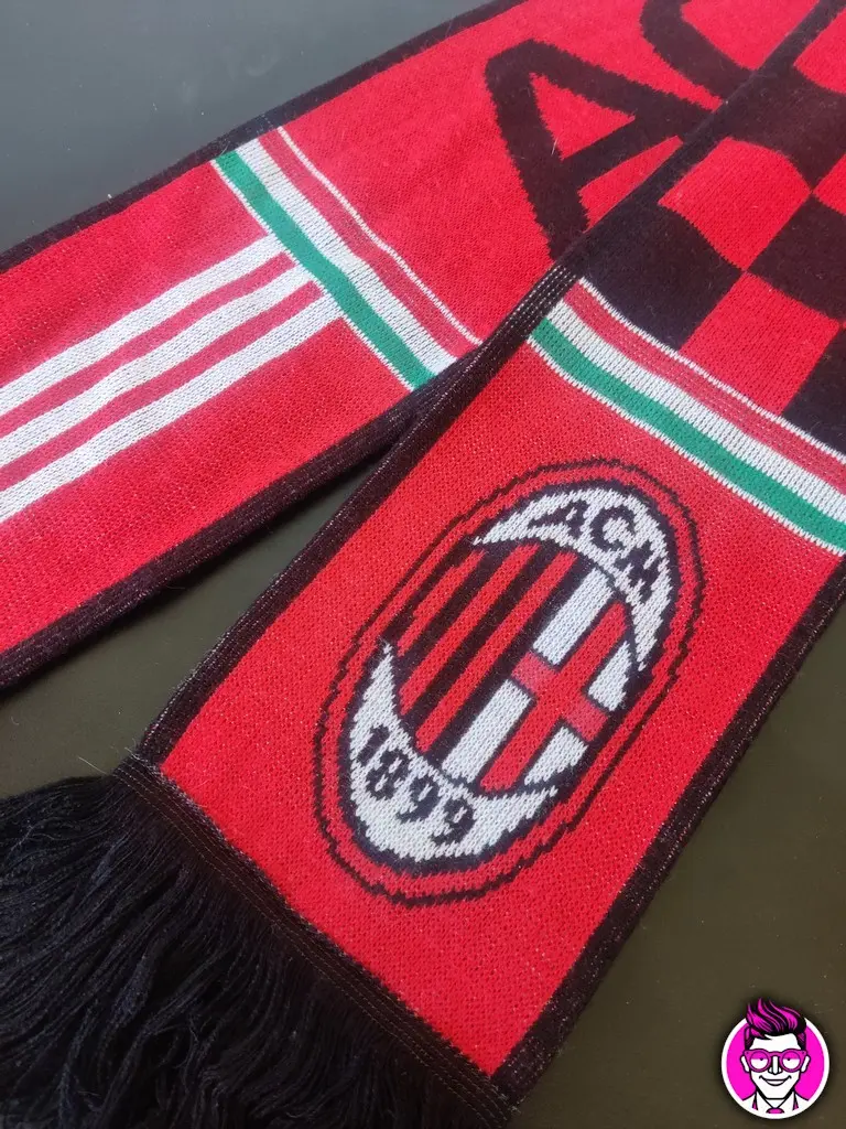 Sciarpa Ufficiale Milan - Adidas #02 - Vista 1