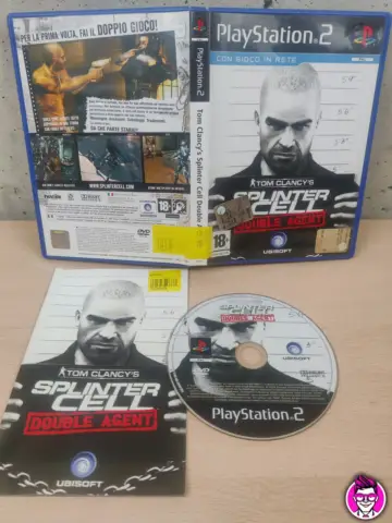 Reperto originale Tom Clancy's Spliter Cell Double Agent - PlayStation 2 PS2 - PAL ITA Completo - Condizioni USATO TESTATO 100% CIB