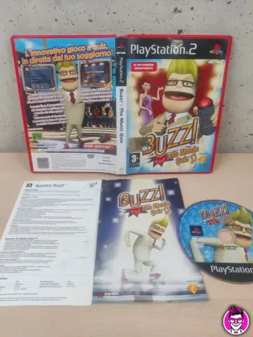 Reperto originale Buzz! : The Music Quiz - PlayStation 2 PS2 - PAL ITA Completo - Condizioni USATO TESTATO 100% CIB
