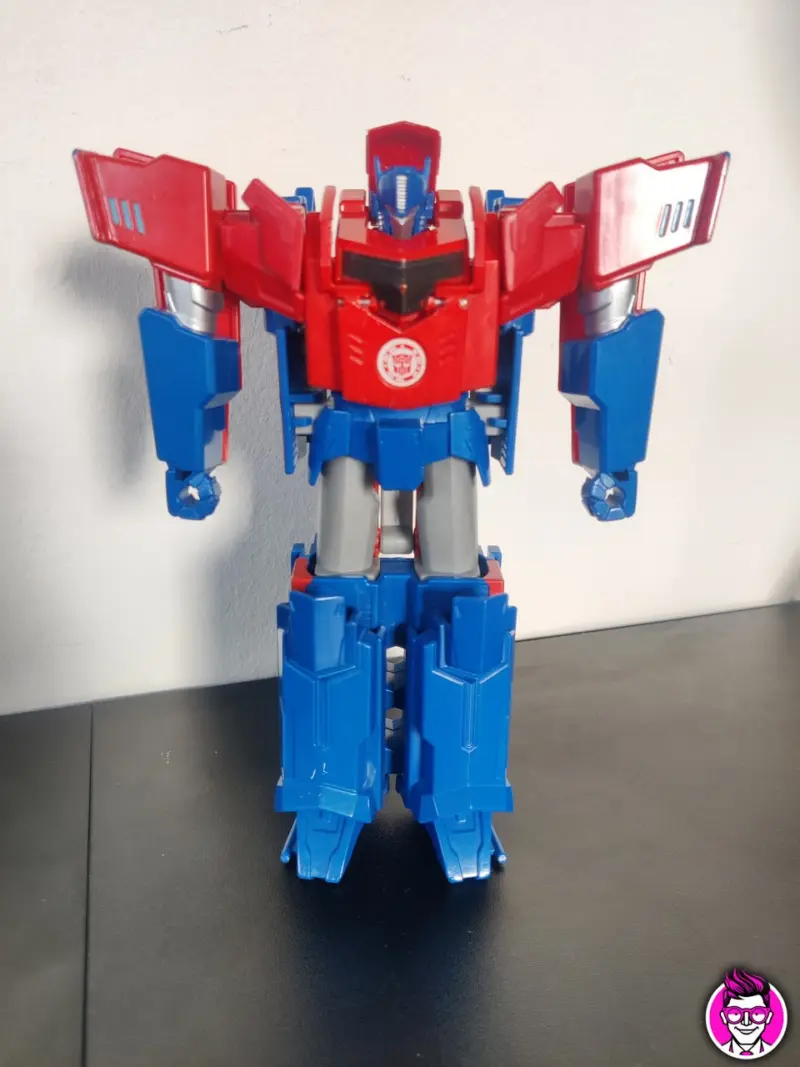 Disguise Hyperchange Optimus Prime - Transformers DinoBot Robots Hasbro - Vista 1