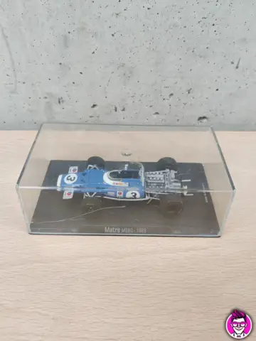 Reperto originale F1 Matra MS80 N3 1969 Jackie Stewart Formula 1 #03 - Die Cast 1/43 Model Car Auto Modellino (1969) - Condizioni USATO CIB