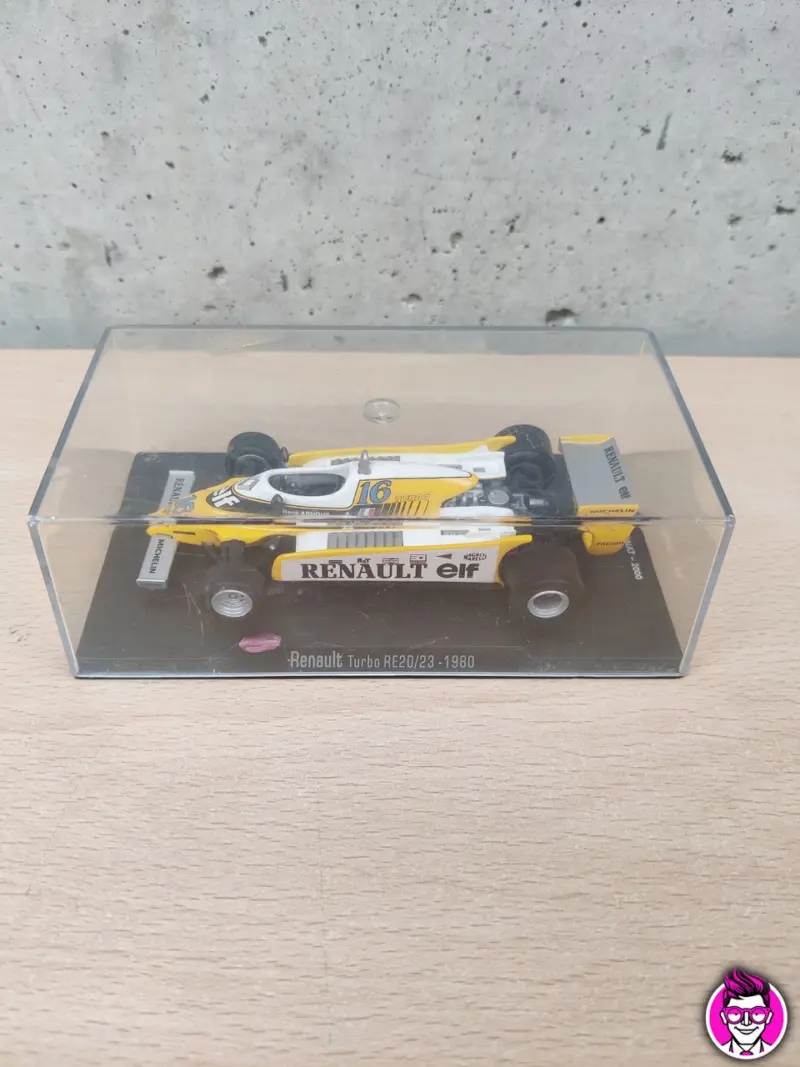 F1 Renault Turbo Re 20/23 1980 R. Arnoux Formula 1 #16 - Die Cast 1/43 Model Car Auto Modellino - Vista 1
