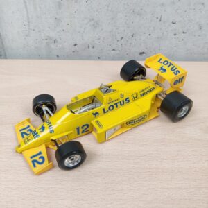Miniatura 2 per Burago Lotus Honda 97 T Gialla Formula 1 #12 - Vintage Diecast Model Car Auto Modellino