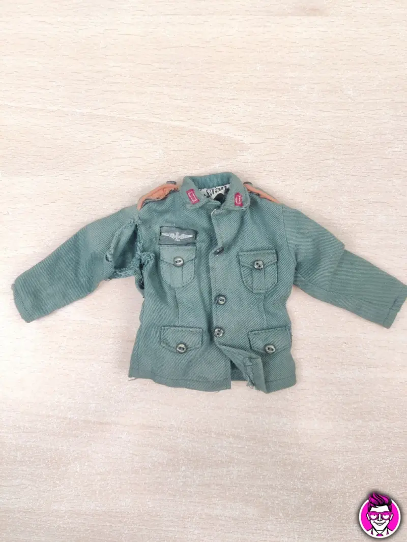 Camicia Militare Verde - Action Man Vintage - Vista 1