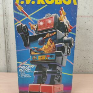 Miniatura 4 per HC Horikawa Yonezawa Masudaya TG.V. - T.V. Robot Giocattolo Spaziale Vintage Anni '70 Hong Kong