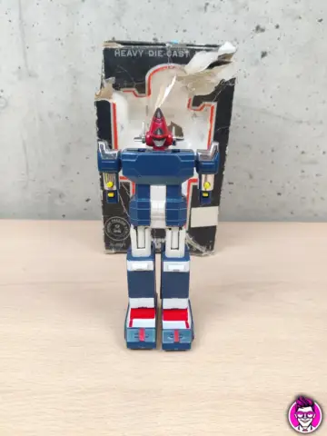 Reperto originale Dyna Robot GB-97 Dynaman St Sentai Robot Popy Bandai Japan - Condizioni USATO CIB