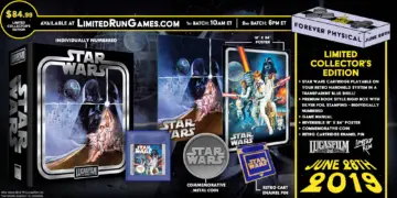 Reperto originale Star Wars GameBoy Premium Edition Collector's - Limited Run 2000 Copie Nuovo Sealed (2000) - Condizioni NUOVO / SIGILLATO CIB
