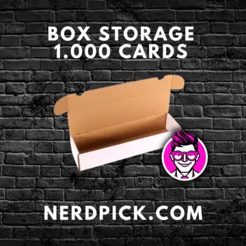 Reperto originale Scatola per Cards Game - Storage Box 1000 Cards Cardbox - Pokemon Yugioh Magic Onepiece - Condizioni USATO CIB