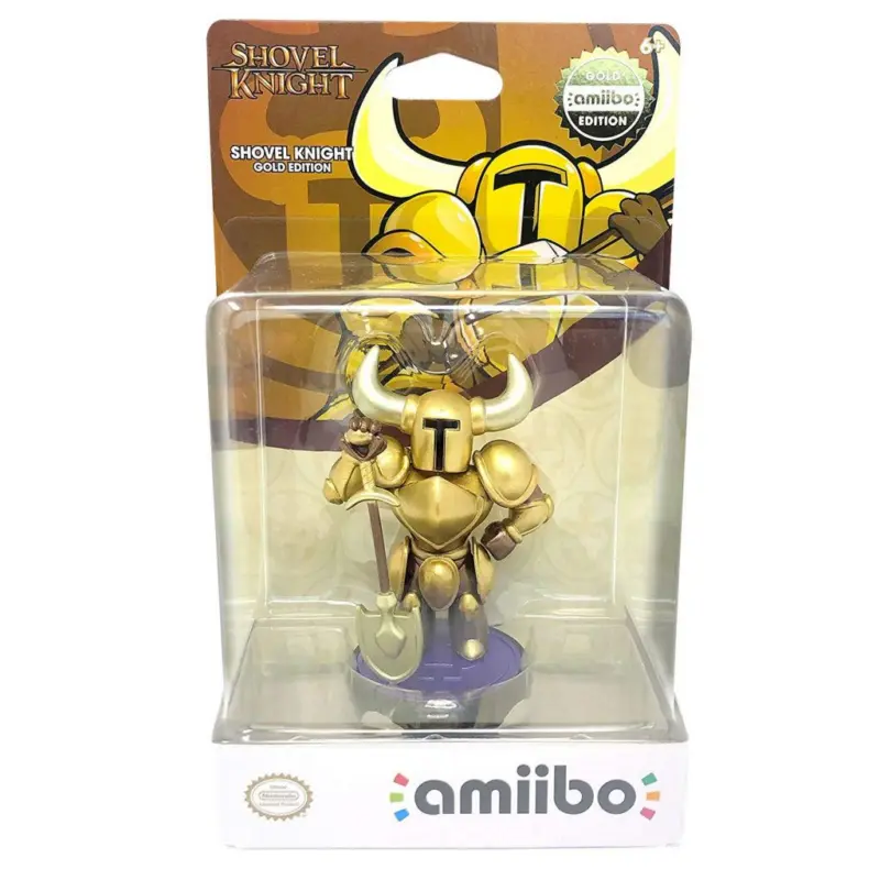 Nintendo amiibo - Shovel Knight: Treasure Trove Gold - Vista 1