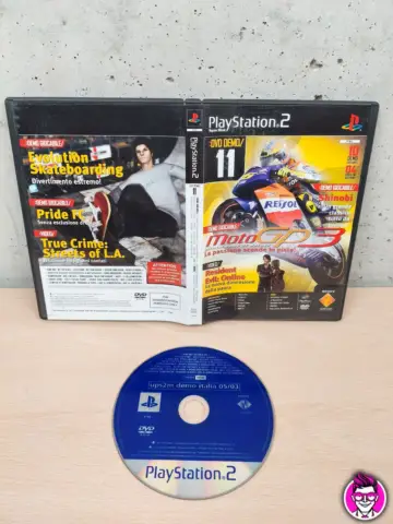 Reperto originale MotoGP 3 UPS2M Demo Italia 05/03 - PlayStation 2 PS2 - PAL ITA - Condizioni USATO TESTATO 100% CIB
