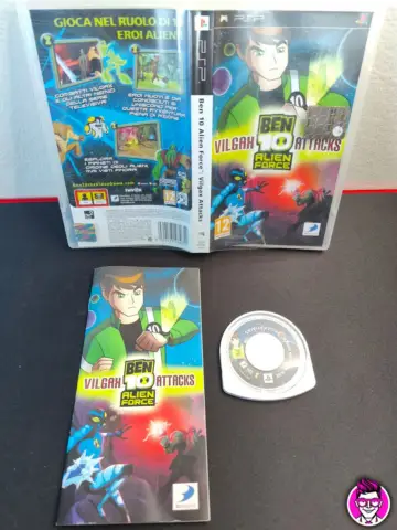 Reperto originale Ben 10 Alien Force: Vilgax Attacks - PSP - ITA - Condizioni USATO TESTATO 100% CIB