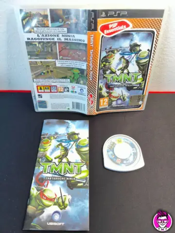 Reperto originale TMNT Tartarughe Ninja Essentials - PSP - ITA - Condizioni USATO TESTATO 100% CIB