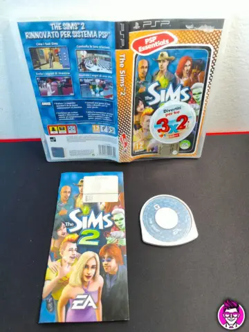 Reperto originale The Sims 2 Essentials - PSP - ITA - Condizioni USATO TESTATO 100% CIB