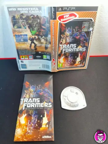 Reperto originale Transformers: La Vendetta del Caduto Essentials - PSP - ITA - Condizioni USATO TESTATO 100% CIB