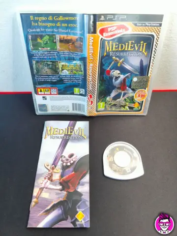 Reperto originale MediEvil Resurrection Essentials - PSP - ITA - Condizioni USATO TESTATO 100% CIB