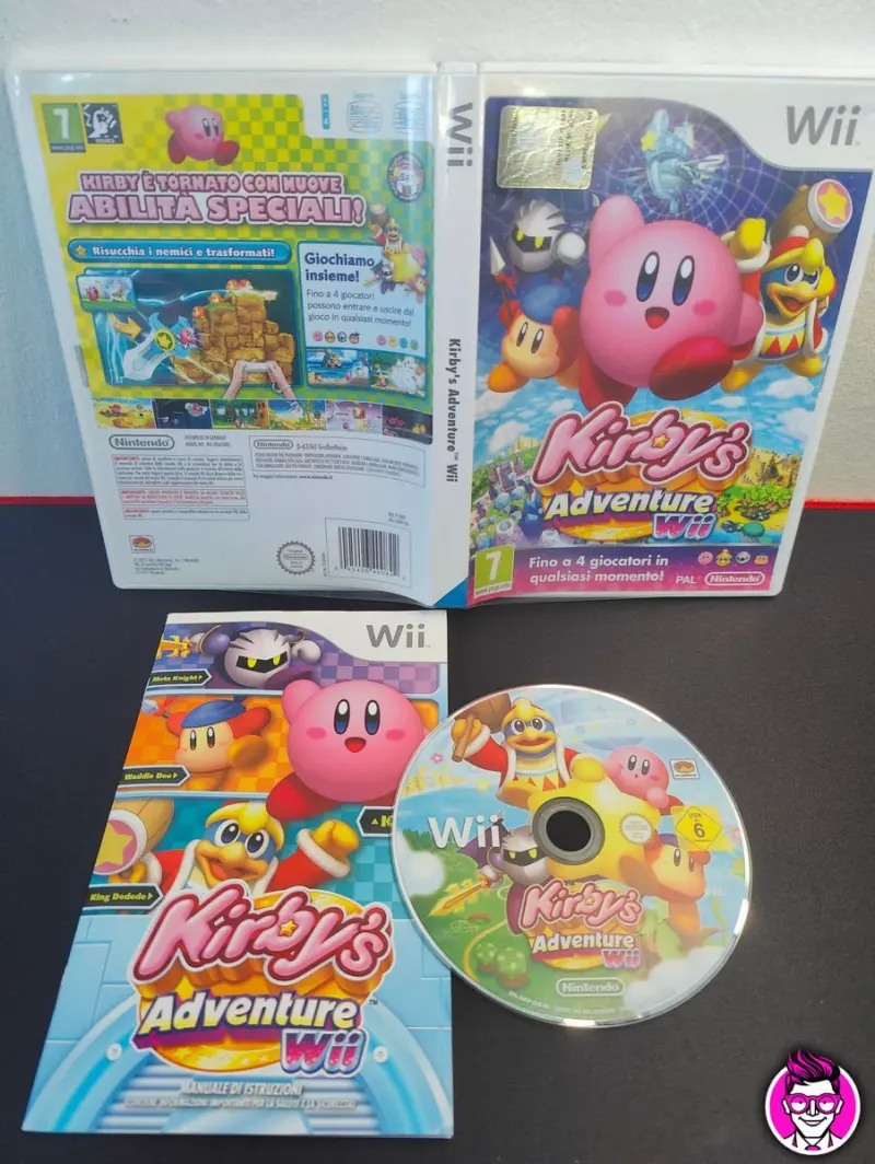Kirby's Adventure - Nintendo Wii - PAL ITA - Vista 1