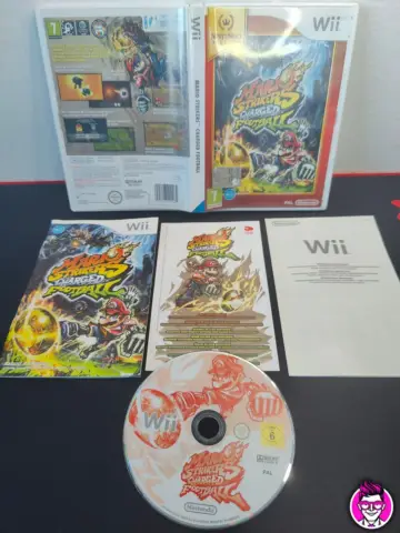 Reperto originale Mario Strickers Charged Football Selects - Nintendo Wii - PAL ITA - Condizioni USATO TESTATO 100% CIB