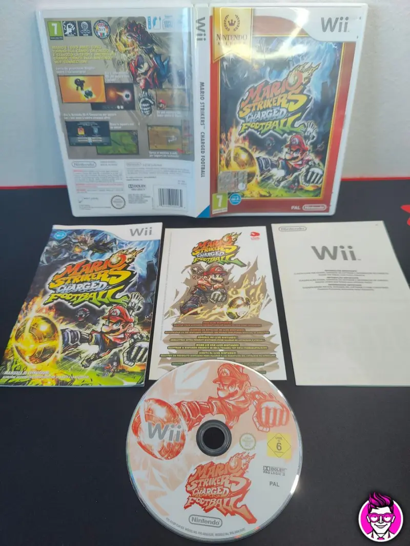 Mario Strickers Charged Football Selects - Nintendo Wii - PAL ITA - Vista 1