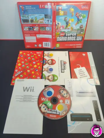 Reperto originale New Super Mario Bros Wii - Nintendo Wii - PAL ITA - Condizioni USATO TESTATO 100% CIB