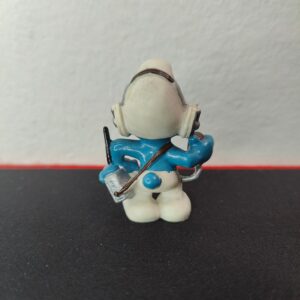 Miniatura 2 per Puffo Operatore Radio - 20143 Schleich Peyo 1981 Hong Kong Puffi Smurfs