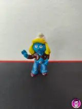 Miniatura 1 per Puffetta Hippy - 20524 Schleich Peyo 2002 China Puffi Smurfs