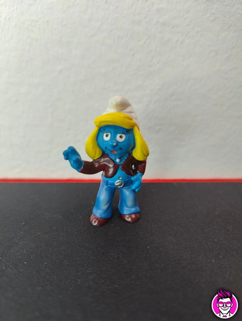 Puffetta Hippy - 20524 Schleich Peyo 2002 China Puffi Smurfs - Vista 1