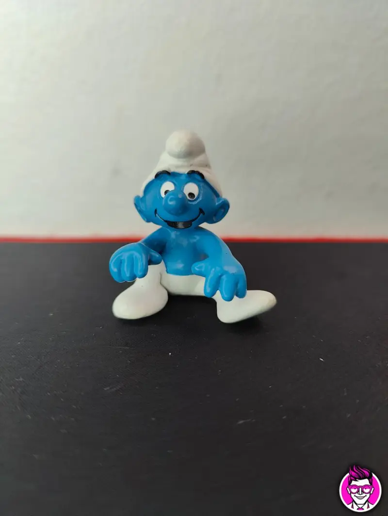 Puffo Guidatore - Schleich Peyo Puffi Smurfs - Vista 1