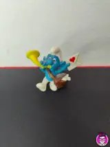 Miniatura 1 per Puffo Postino - 20031 Schleich Peyo China Puffi Smurfs