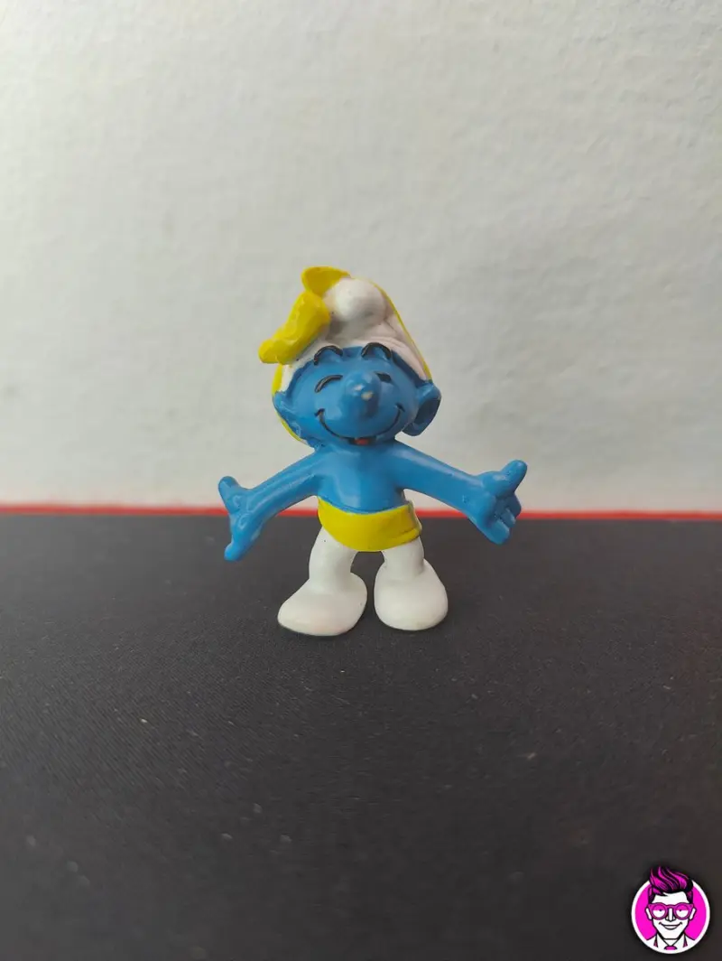 Puffo Fiocco 20701 - Schleich Peyo 07' Hong Kong Puffi Smurfs - Vista 1