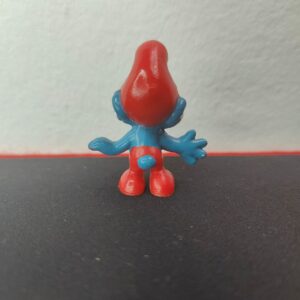 Miniatura 2 per Grande Puffo - Schleich Peyo 1989 Hong Kong Puffi Smurfs