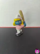 Miniatura 1 per Puffetta Baseball 20186 - Schleich Peyo 1984 Hong Kong Puffi Smurfs