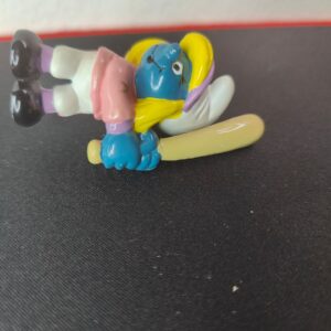 Miniatura 3 per Puffetta Baseball 20186 - Schleich Peyo 1984 Hong Kong Puffi Smurfs