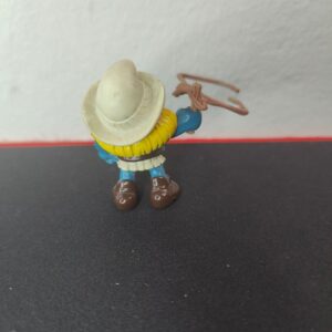 Miniatura 4 per Puffetta CowGirl - Schleich Peyo 1981 Hong Kong Puffi Smurfs