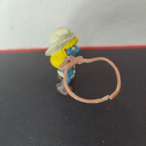 Miniatura 3 per Puffetta CowGirl - Schleich Peyo 1981 Hong Kong Puffi Smurfs