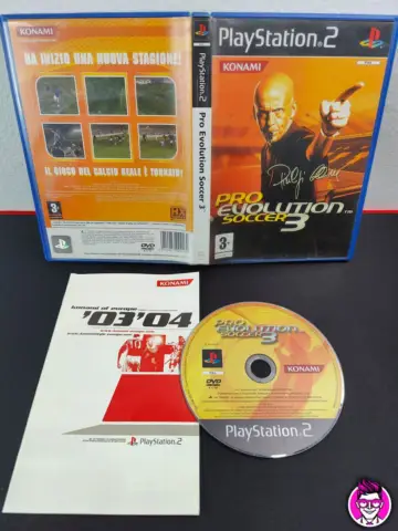 Reperto originale Pro Evolution Soccer 3 - PlayStation 2 PS2 - PAL ITA - Condizioni USATO TESTATO 100% CIB