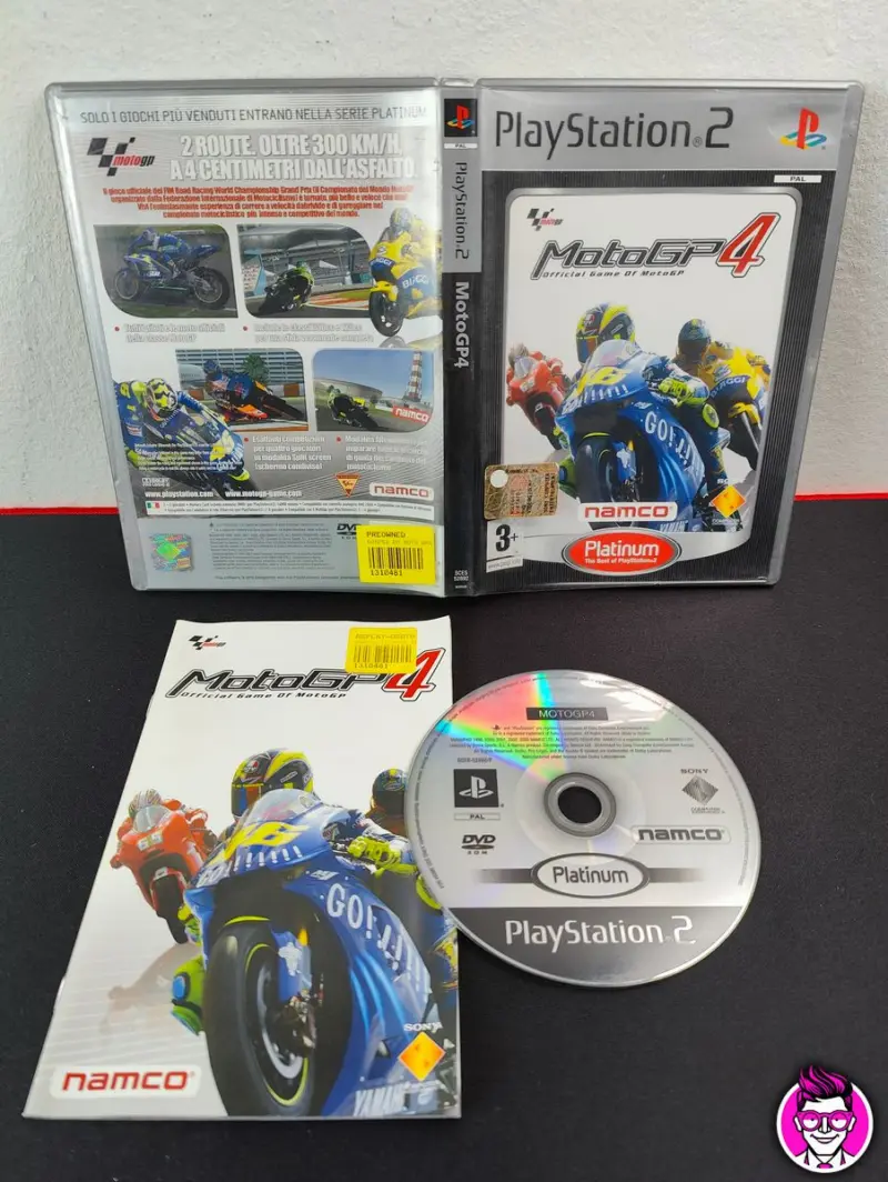 Moto GP 4 Platinum - PlayStation 2 PS2 - PAL ITA - Vista 1
