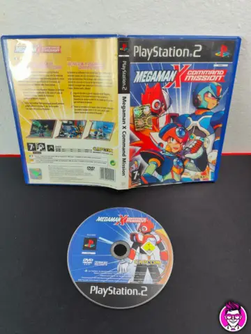 Reperto originale Megaman X Command Mission - PlayStation 2 PS2 - PAL ITA - Condizioni USATO TESTATO 100% CIB