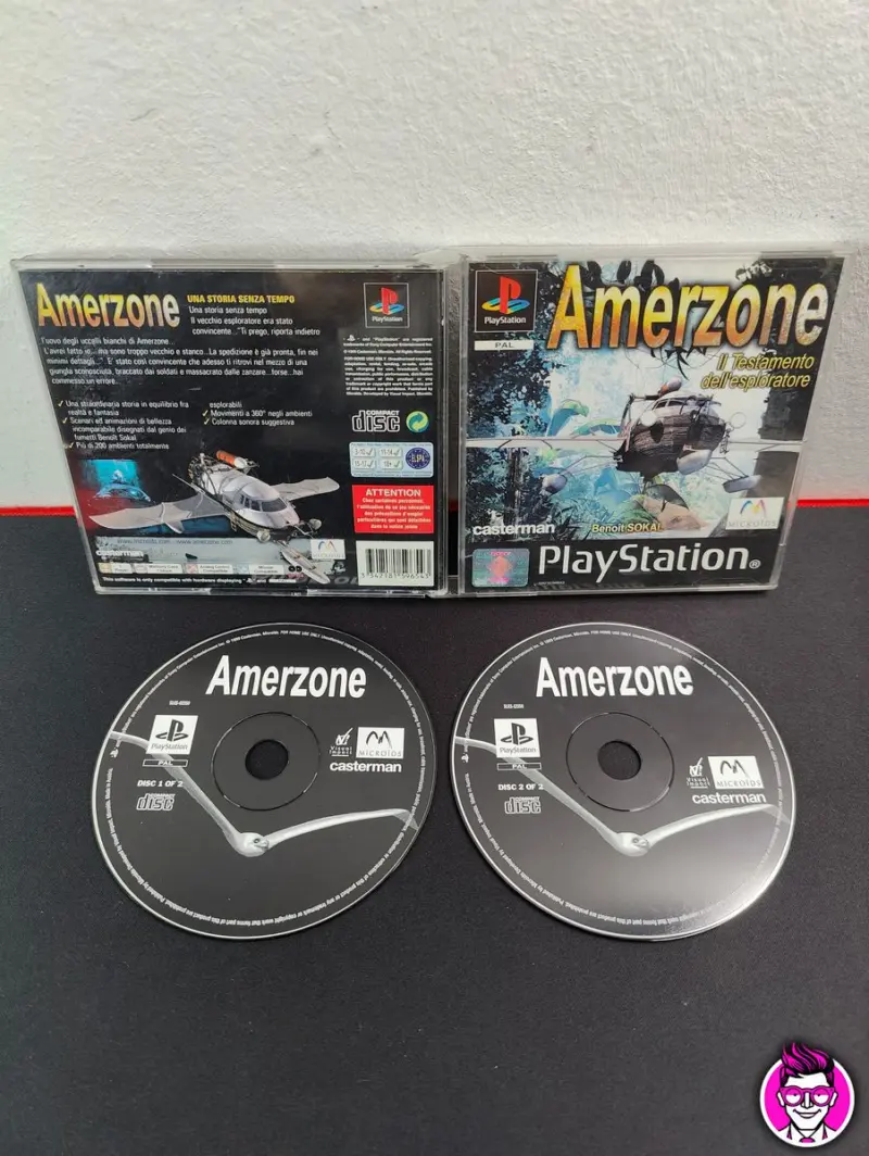 Amerzone il Testamento dell'Esploratore - PlayStation 1 PS1 - PAL ITA - Vista 1