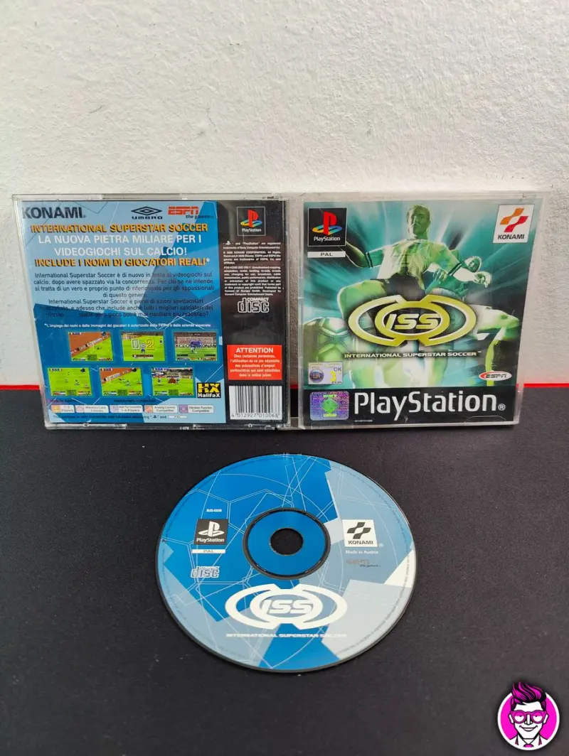 International Superstar Soccer - PlayStation 1 PS1 - PAL ITA - Vista 1